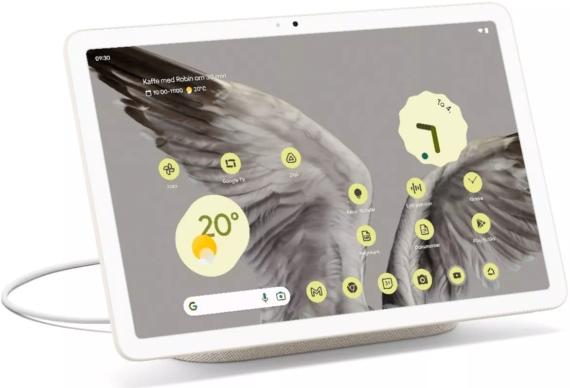 10.95" Планшет Google Pixel Tablet, 8.128 ГБ, Wi-Fi, Porcelain